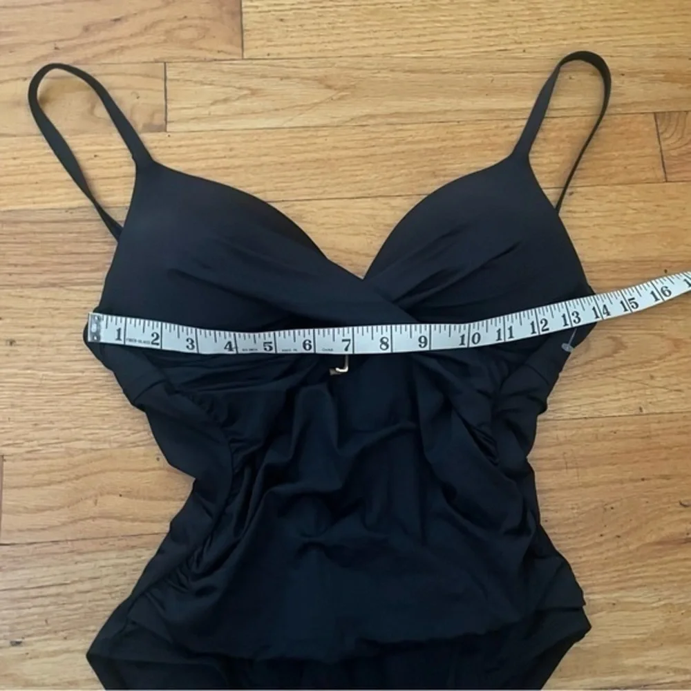 La Blanca Black One Piece Size 4 - Picture 3 of 7